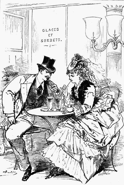 Drinks on the Boulevard by French School